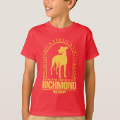 Ted Lasso | AFC Richmond Gold Arched Logo T-shirt (Voorkant)