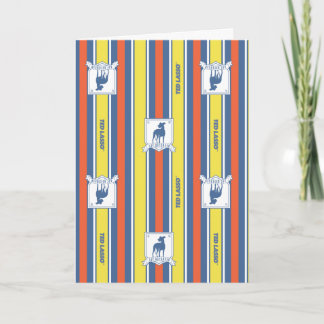 Ted Lasso | AFC Richmond Logo Stripe Pattern Kaart