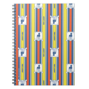 Ted Lasso   AFC Richmond Logo Stripe Pattern Notitieboek
