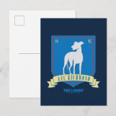 Ted Lasso | AFC Richmond Team Logo Briefkaart (Voorkant / Achterkant)