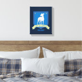 Ted Lasso | AFC Richmond Team Logo Canvas Afdruk (Insitu (Slaapkamer))