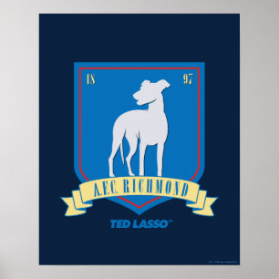 Ted Lasso AFC Richmond Team Logo Poster