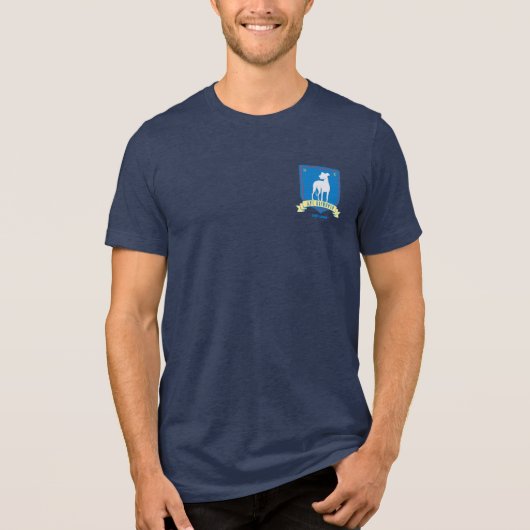 Ted Lasso | AFC Richmond Team Logo Tri-Blend Shirt (Voorkant)