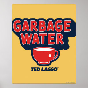 Ted Lasso Afvalwaterthee Grafisch Poster