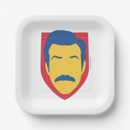 Ted Lasso Badge Papieren Bordje