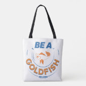 Ted Lasso | Be A Goldfish Draagtas (Achterkant)