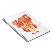 Ted Lasso | Coach Beard Badge Notitieboek (Rechterzijde)