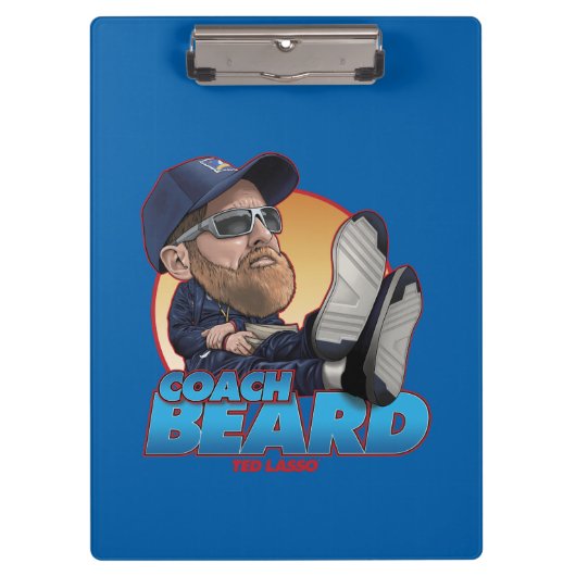 Ted Lasso | Coach Beard Bobblehead Klembord (Voorkant)