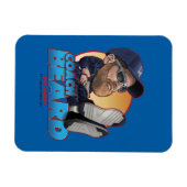 Ted Lasso | Coach Beard Bobblehead Magneet (Horizontaal)