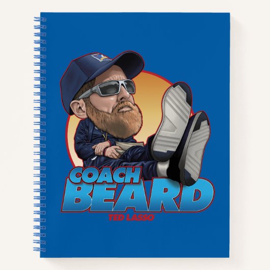 Ted Lasso | Coach Beard Bobblehead Notitieboek (Voorkant)
