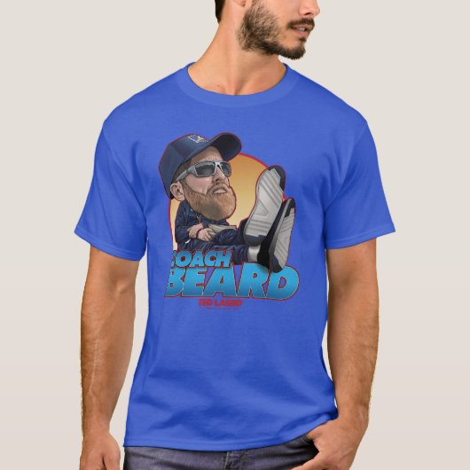 Ted Lasso | Coach Beard Bobblehead T-shirt (Voorkant)