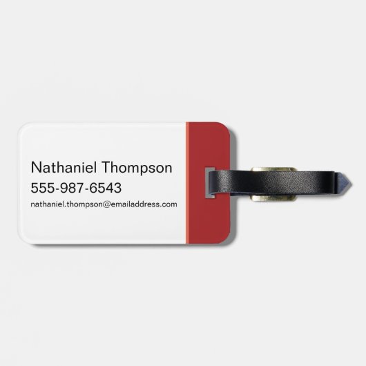 Ted Lasso | Dani Rojas Bobblehad Bagagelabel (Achterkant horizontaal)