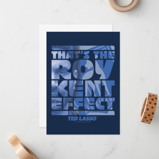 Ted Lasso | Dat is het Roy Kent-effect Notitiekaartje (Voorkant / Achterkant in situ)