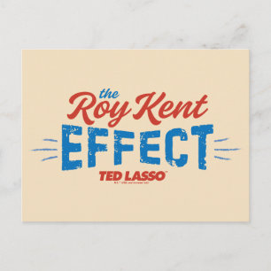 Ted Lasso   De  grafische weergave van het effect  Briefkaart