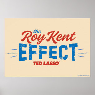 Ted Lasso De grafische weergave van het effect Poster