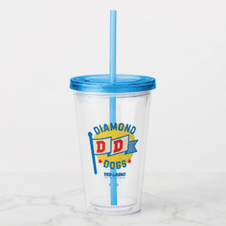 Ted Lasso | Diamond Dogs Pennant Graphic Acryl Drinkbeker