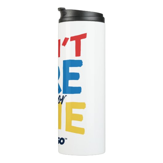 Ted Lasso | Don't You Dare Settle For Fine Thermosbeker (Geroteerd rechts)