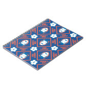 Ted Lasso | Face en Ball Diamond Pattern Notitieboek (Linkerzijde)