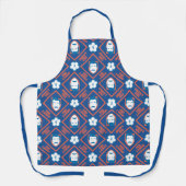 Ted Lasso | Face en Ball Diamond Pattern Schort (Voorkant)