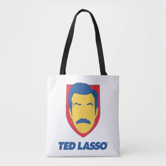 Ted Lasso | Face-pictogram Draagtas (Voorkant)