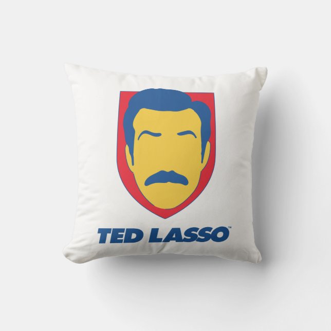 Ted Lasso | Face-pictogram Kussen (Voorkant)
