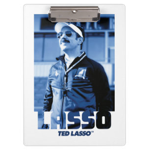 Ted Lasso   Fotoportret Lasso Grafisch Klembord