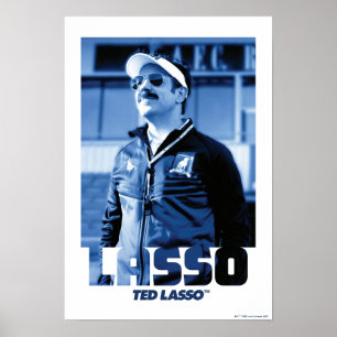 Ted Lasso Fotoportret Lasso Grafisch Poster