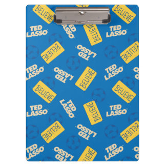 Ted Lasso | Geloof Sign and Ball Toss Pattern Klembord
