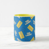 Ted Lasso | Geloof Sign and Ball Toss Pattern Mok (Midden)