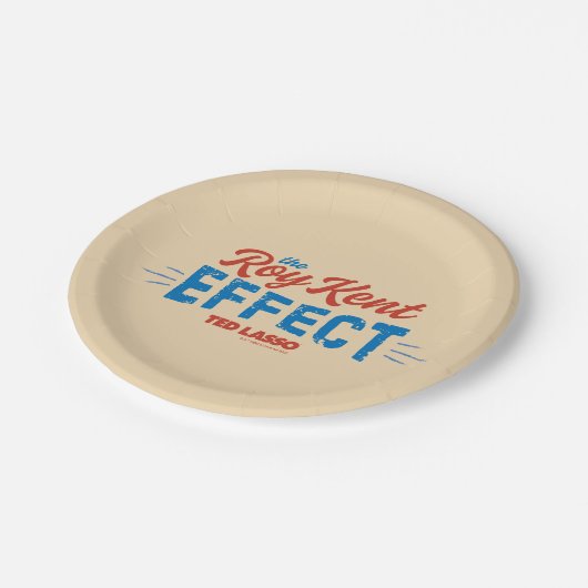 Ted Lasso | Het effect van Roy Kent Papieren Bordje (Gekanteld)