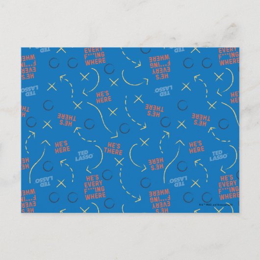 Ted Lasso | Hij is hier, hij is er een speelboekpa Briefkaart (Voorkant)
