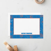 Ted Lasso | Hij is hier, hij is er een speelboekpa Notitiekaartje (Voorkant / Achterkant in situ)