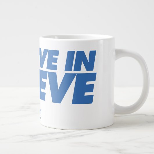 Ted Lasso | Ik geloof in geloof Extra Grote Beker (Rechts)