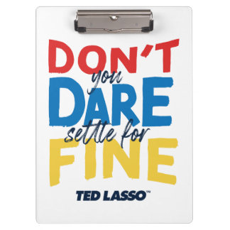 Ted Lasso | Je bent niet bang voor een boete Klembord