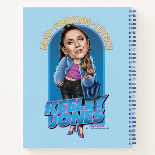 Ted Lasso | Keeley Jones Bobblehead Notitieboek (Achterkant)