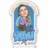 Ted Lasso | Keeley Jones Bobblehead Sticker (Voorkant)