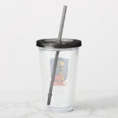 Ted Lasso | Led Tasso Badge Acryl Drinkbeker (Achterkant)