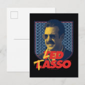 Ted Lasso | Led Tasso Badge Briefkaart (Voorkant / Achterkant)