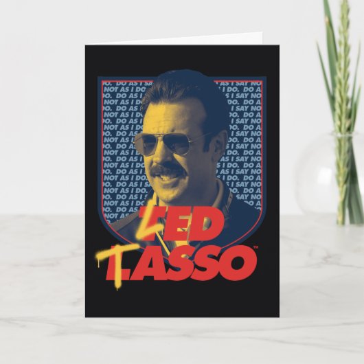 Ted Lasso | Led Tasso Badge Kaart (Voorkant)
