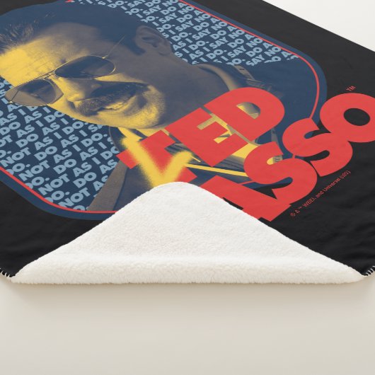 Ted Lasso | Led Tasso Badge Sherpa Deken (3/4)