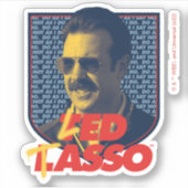 Ted Lasso | Led Tasso Badge Sticker (Voorkant)