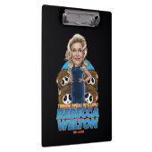 Ted Lasso | Rebecca Welton Bobblehead Klembord (Rechts)