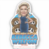 Ted Lasso | Rebecca Welton Bobblehead Sticker (Voorkant)