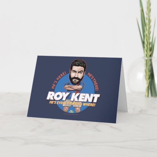 Ted Lasso | Roy Kent Bobblehead Kaart (Voorkant)