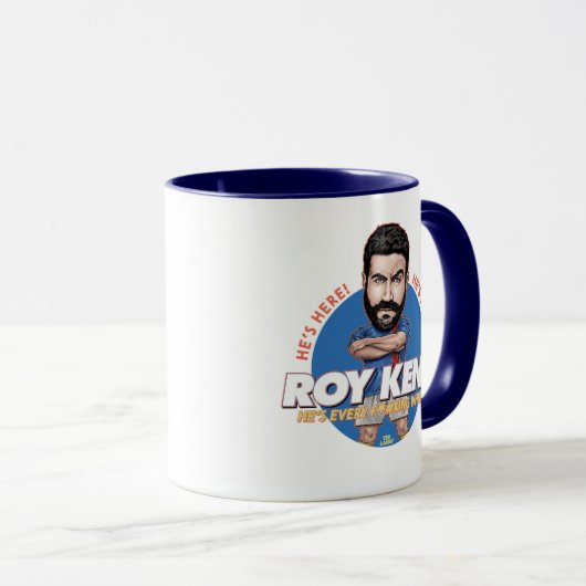 Ted Lasso | Roy Kent Bobblehead Mok (Voorkant rechts)