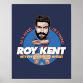 Ted Lasso | Roy Kent Bobblehead Poster (Voorkant)
