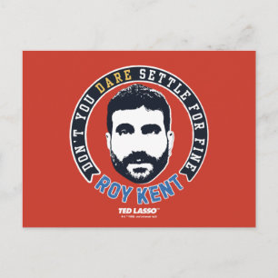 Ted Lasso Roy Kent Don Dare Settle Briefkaart