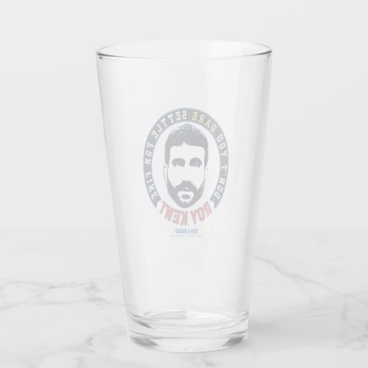 Ted Lasso | Roy Kent Don Dare Settle Glas (Achterkant)
