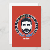 Ted Lasso | Roy Kent Don Dare Settle Notitiekaartje (Voorkant / Achterkant)