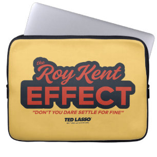 Ted Lasso   Roy Kent Effect Typografie Grafisch Laptop Sleeve